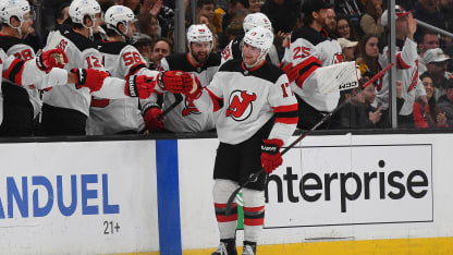 NJD@BOS: Nemec scores goal against Jeremy Swayman