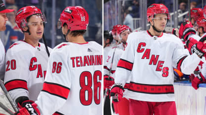 Hurricanes Aho and Kotkaniemi