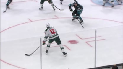 MIN@SJS: Boldy scores PPG against Vitek Vanecek