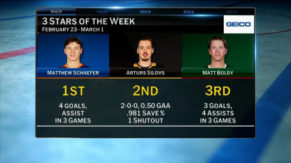 GEICO: 3 Stars of the Week