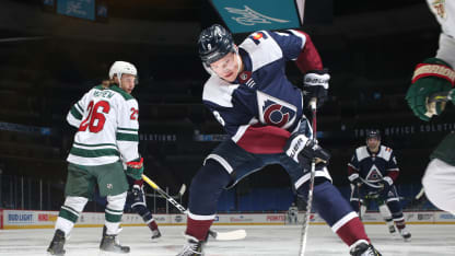 Cale Makar Minnesota Wild 2021 February 2