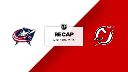 HIGHLIGHTS: Devils 5, Blue Jackets 3