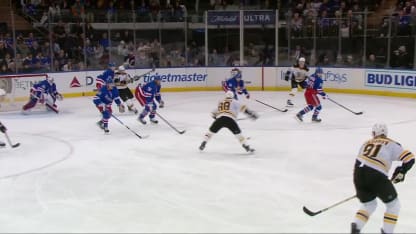 BOS@NYR: Quick with a great save against Charlie McAvoy