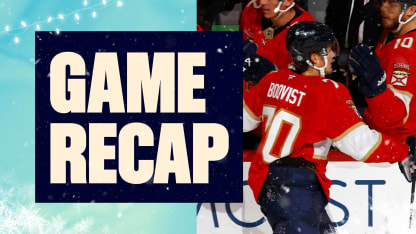 RECAP: Panthers 5, Rangers 3