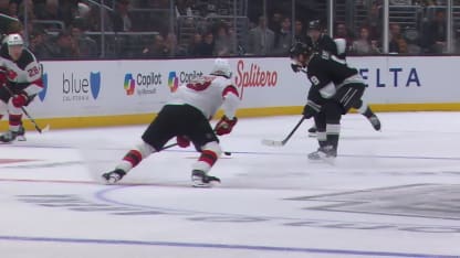 NJD@LAK: Kempe scores empty-net goal