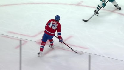 Caufield sets new career high with goal on the rush