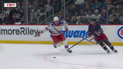 Laba assure la victoire aux Rangers