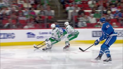 COL@CAR: Andersen with a great save against Josh Manson