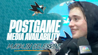 Postgame vs CGY (12/16): Celebrini