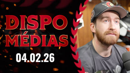 Cameron Crotty dispo médias avant le match contre BUF