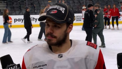 Logan Stankoven on winning the Stanley Cup