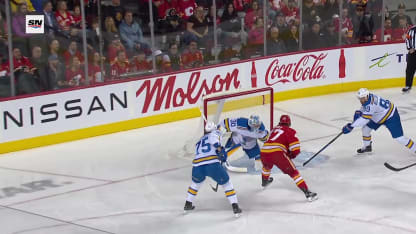 STL@CGY: Zary scores goal against Joel Hofer