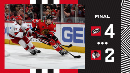 RECAP: Blackhawks Fall in Home Finale to Hurricanes