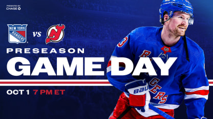 Rangers vs. Devils: Pregame Notes | 10.01.24