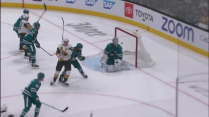 Nicolas Hague with a Goal vs. San Jose Sharks