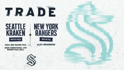Seattle Kraken Acquire Two Draft Picks from Rangers