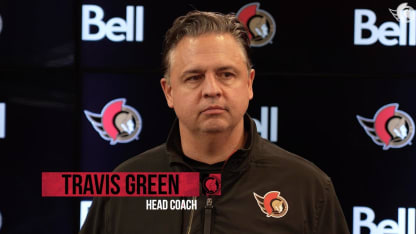 Travis Green Pregame Media vs VAN