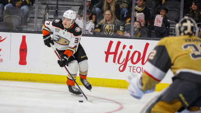 Leo Carlsson missade Anaheim Ducks träning