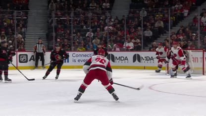 CAR@OTT: Hall scores goal against Linus Ullmark