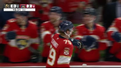 FLA vs VGK: Schwindt scores in season debut