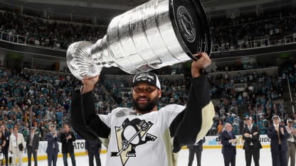 Trevor Daley with Stanley Cup