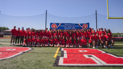 PHOTOS: Anders Lee at Syosset High School's Kancer Jam