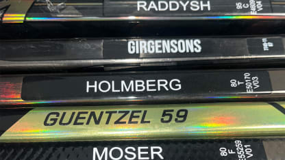 sticks names inline