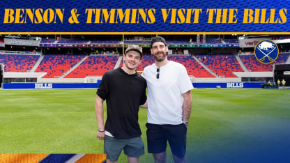 Benson & Timmins Visit The Bills