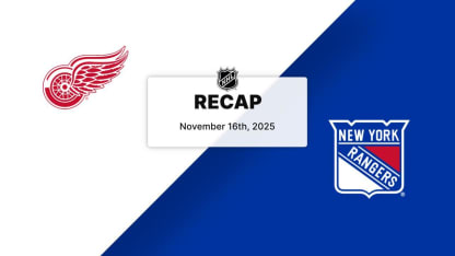 DET at NYR | Recap