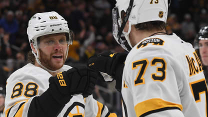 Pastrnak's six-assist game