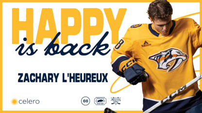 Nashville Predators, Zachary L'Heureux Signing