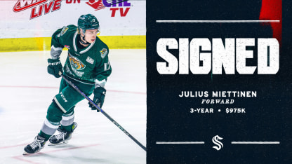 Seattle Kraken Sign Julius Miettinen to Entry-Level Contract-pr