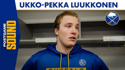 Ukko-Pekka Luukkonen Postgame at DAL