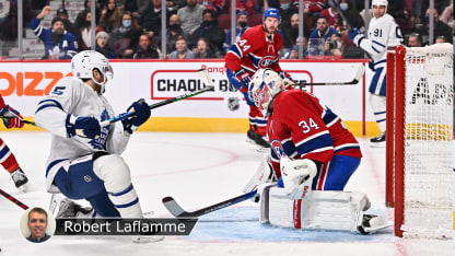 Allen vs Leafs badge Laflamme