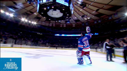 This Day In Rangers History: Lundqvist