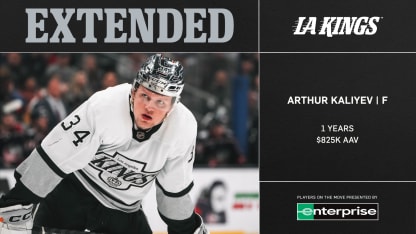 LA-Kings-Sign-Forward-Arthur-Kaliyev-To-a-One-Year-Contract