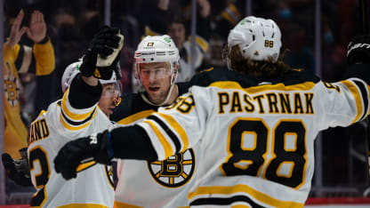 marchand pastrnak coyle celebrate