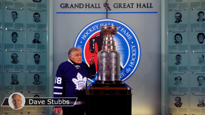 Art Stanley Cup Stubbs with badge