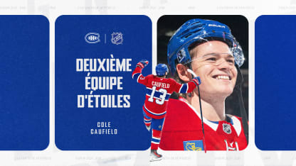 Cole Caufield nommé au sein de la Deuxième équipe d’étoiles de la LNH 2025-2026