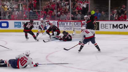 WSH@CAR: Chychrun scores goal against Frederik Andersen