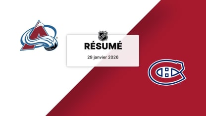 COL c. MTL | 29 janvier 2026 | Résumé