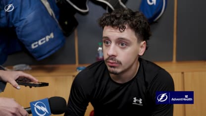 Gage Goncalves | Pregame Game 4 at Florida Panthers