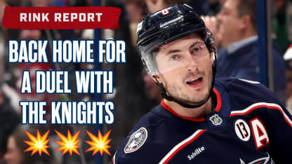 Blue Jackets vs. Golden Knights Preview! | Rink Report