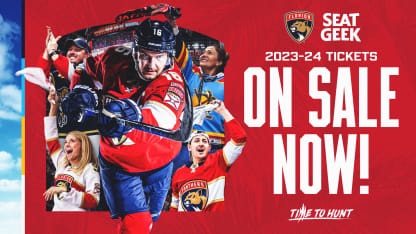 Florida Panthers Single Game Tickets Available Friday, Aug. 4, 2023 at 10 AM