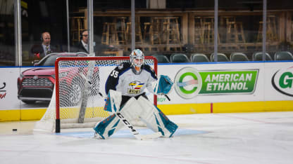 Antoine Bibeau Colorado Eagles 2019 Prospect SHARKS PADS