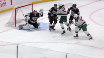 MIN@LAK: Spurgeon scores goal against Darcy Kuemper