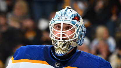 Maalivahti Luukkonen palasi Sabresin harjoituksiin