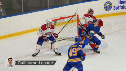 Un premier test difficile pour Mailloux et les espoirs des Canadiens à Buffalo