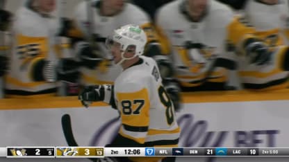 Crosby cuts the deficit with a PPG