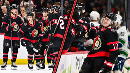 Senators strike twice in 15 seconds